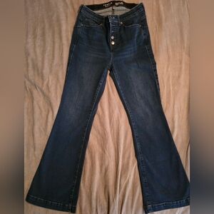 Torrid Dark Blue Flare Jeans 12T